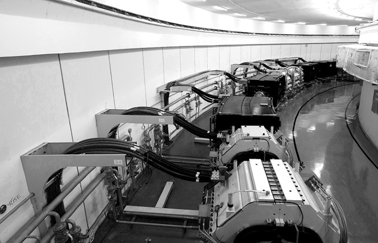 Circular accelerator for the China Spallation Neutron Source (CSNS) in Dongguan.