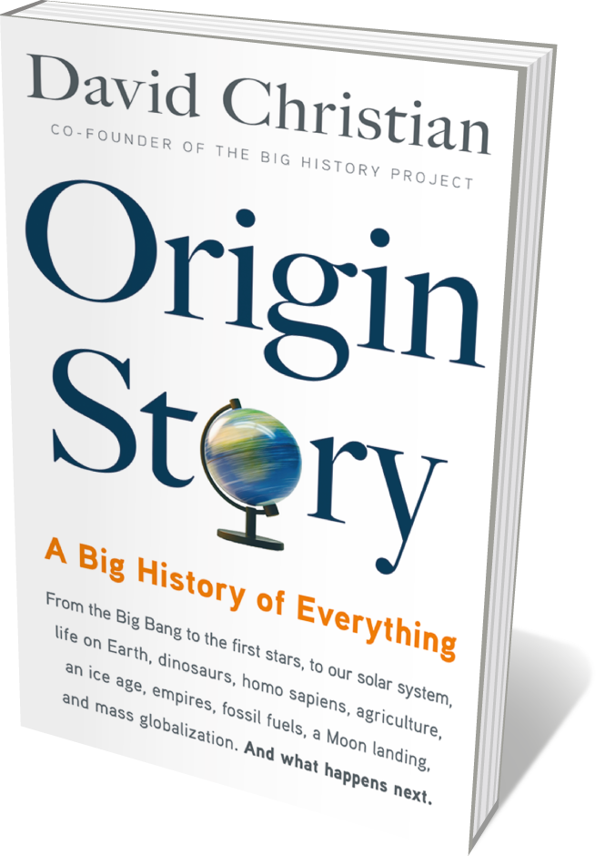 Book jacket 'Origin Story'
