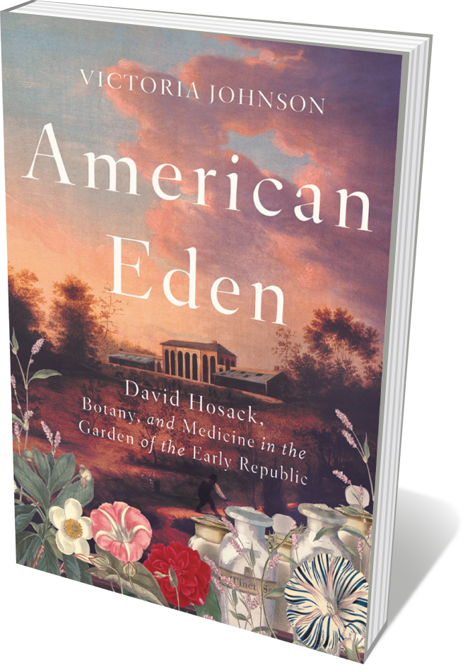 Book jacket 'American Eden'