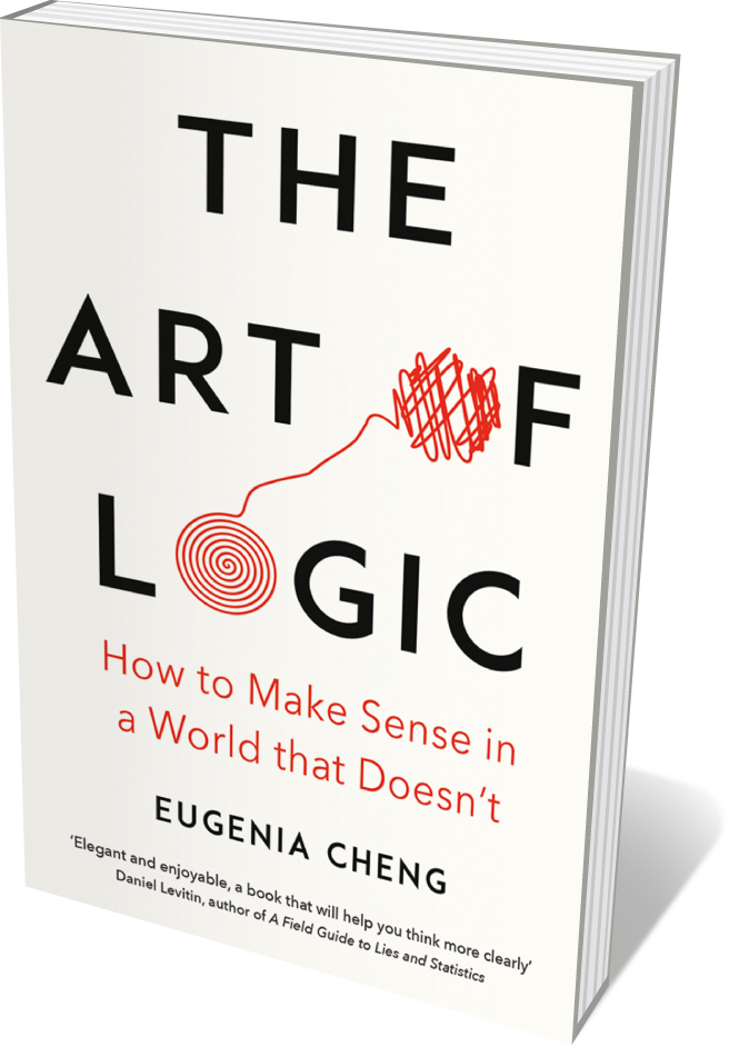 Book jacket 'Art of Logic'