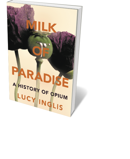 Book jacket 'Milk of Paradise'
