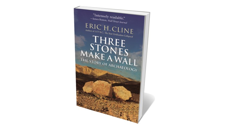 Books jacket 'Three stones make a wall'