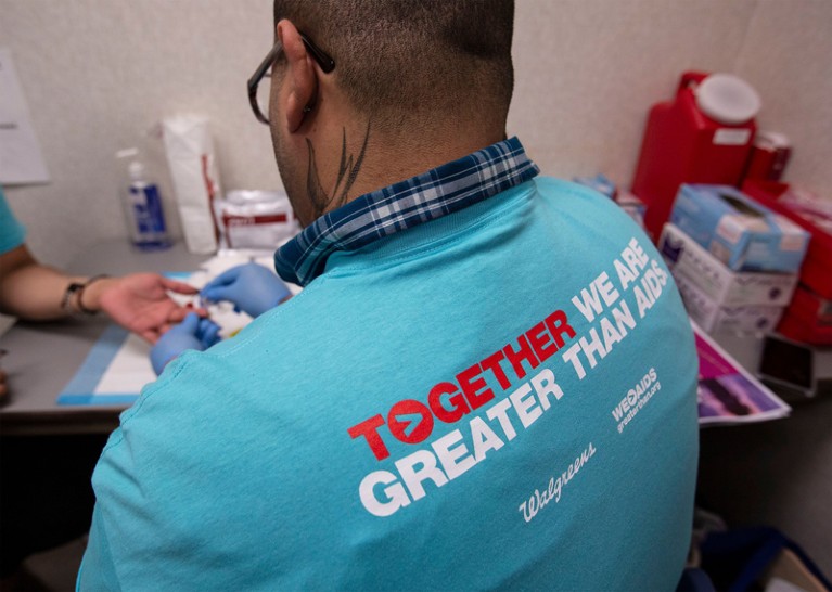 HIV testing in an American pharmacy