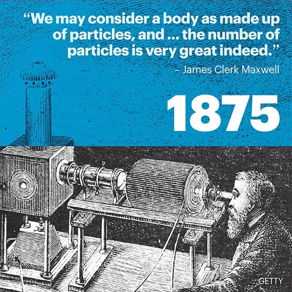 Illustration and quote from James Clerk Maxwell