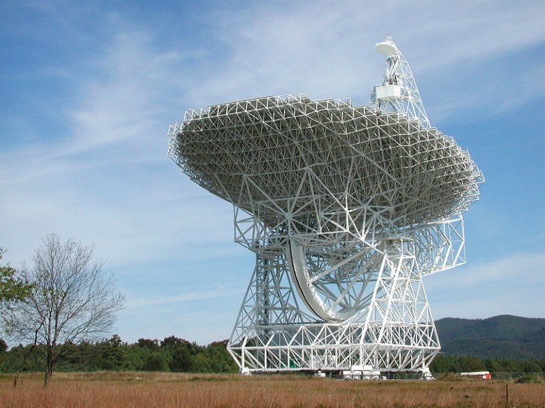 100-metre Green Bank Telescope, West Virginia, USA