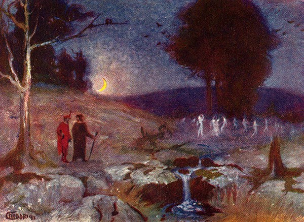 Will-o'-the-wisp Dance by Hermann Hendrich