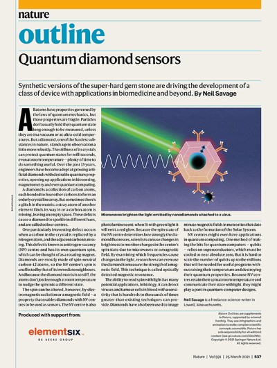 Quantum diamond sensors 1