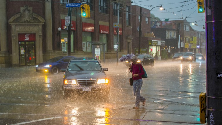 Torrential summer rain in Toronto may be a harbinger of future weather in North America.