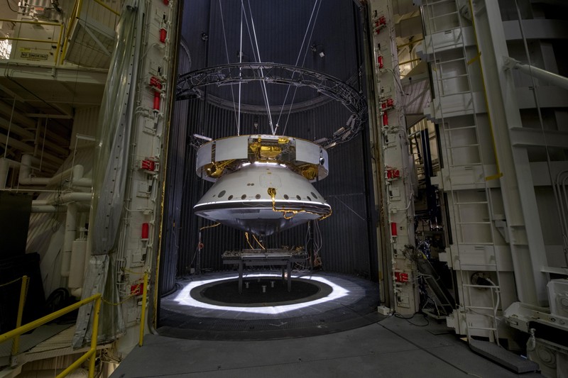 The satellite that will transport NASA's next rover to NASA's jet propulsion laboratory in California.