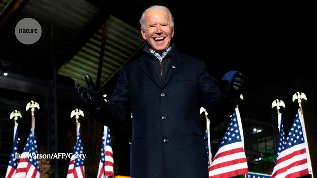 Scientists relieved as Joe Biden wins tight US presidential election ...