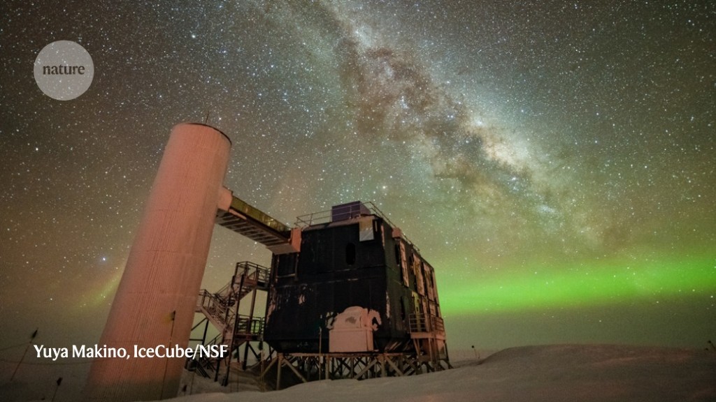 Giant Ice Cube Hints At The Existence Of Cosmic Antineutrinos