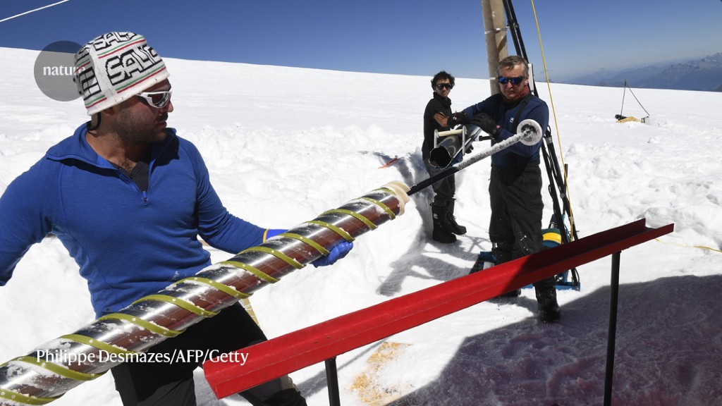Ice on the Alps’s highest peak details a pollutant’s rise