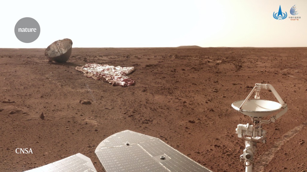 Penjelajah Mars China telah mengumpulkan banyak data geologis baru