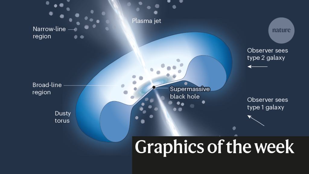 Hidden black hole, COVID reinfections — the week in infographics