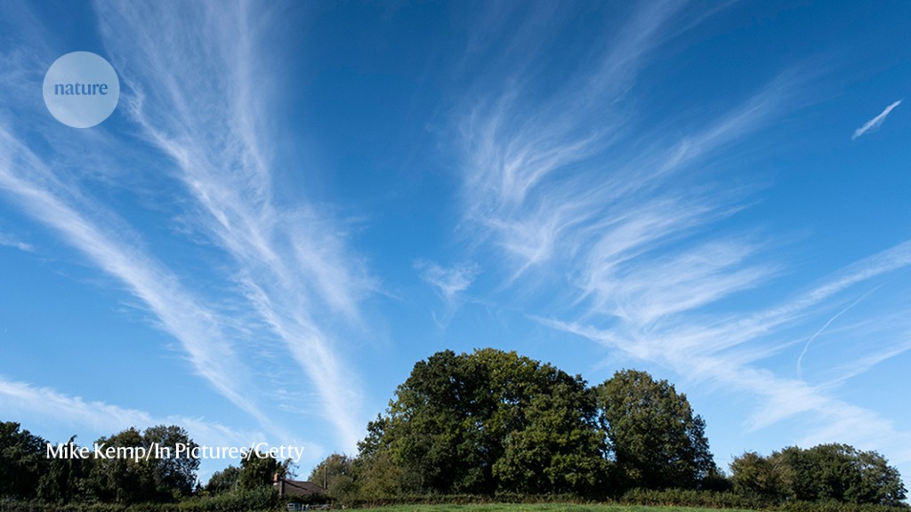 Wispy clouds are born of dust in the wind