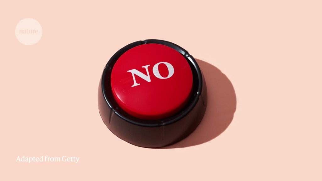 How and why to say ‘no’ to colleagues and collaborators