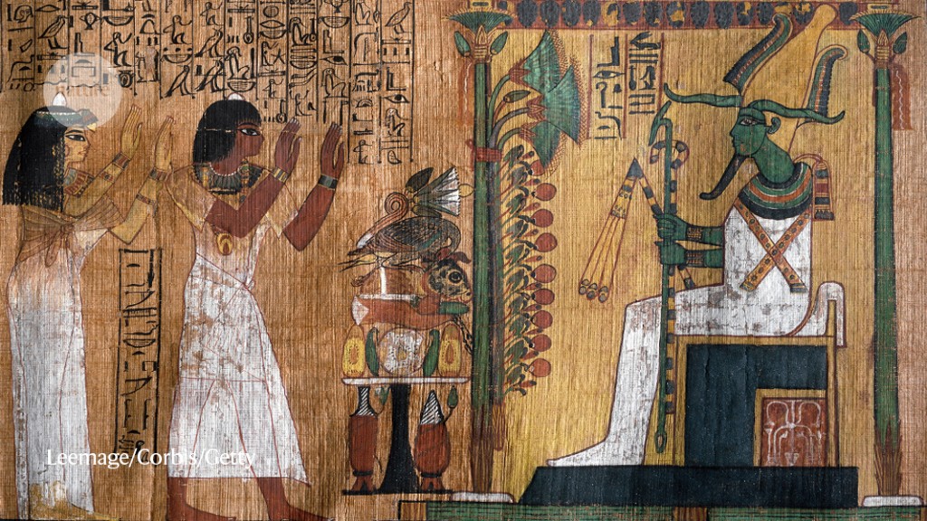 How hidden details in ancient Egyptian tomb paintings are revealed