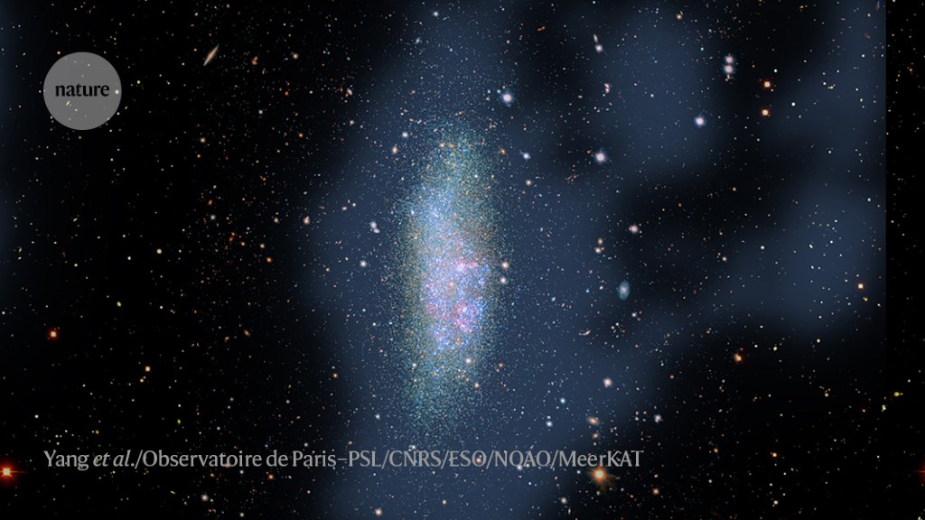 Mysterious cosmic thief is stealing a dwarf galaxy’s gas