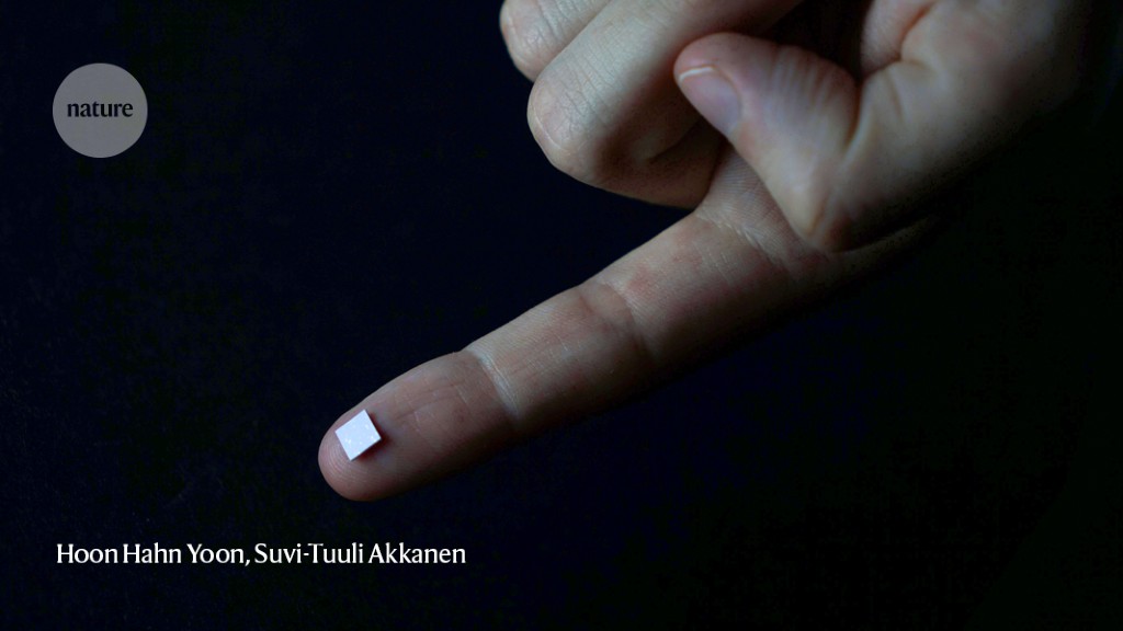 Spectrometer fits on a fingertip ― but is big on precision