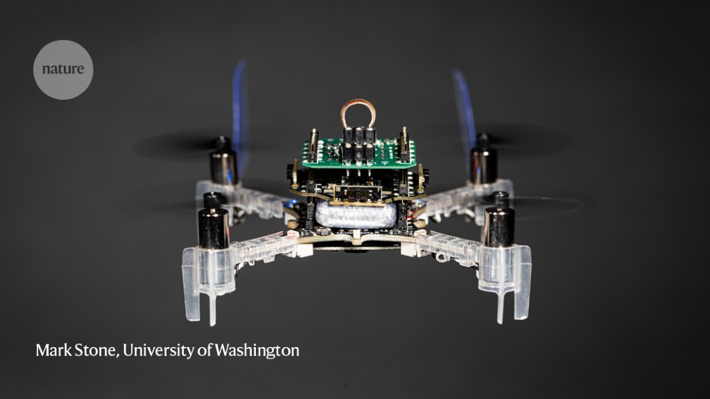 Fruit-fly inspired robots hold steady in a gust of wind