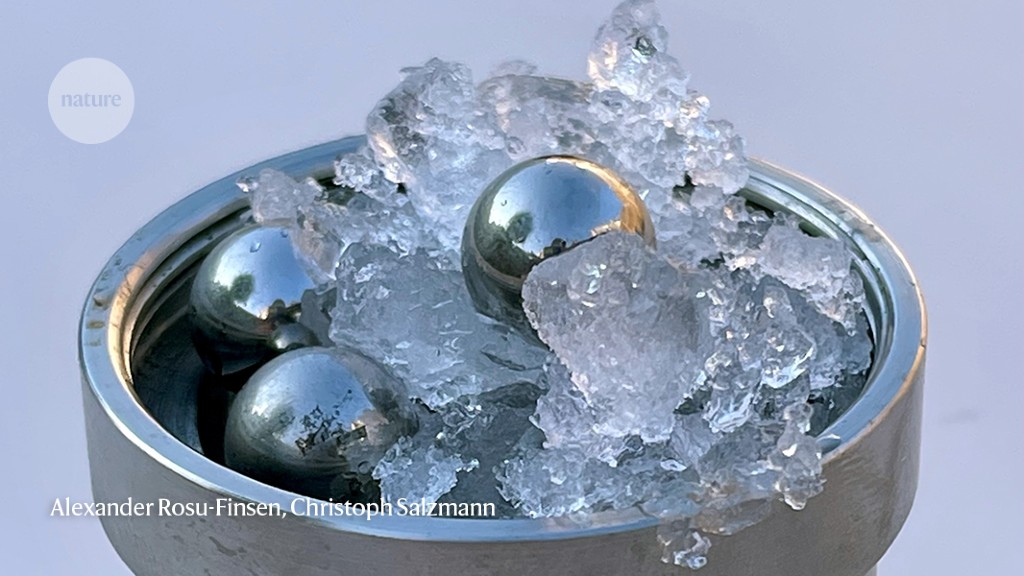 Scientists made a new kind of ice that might exist on distant moons