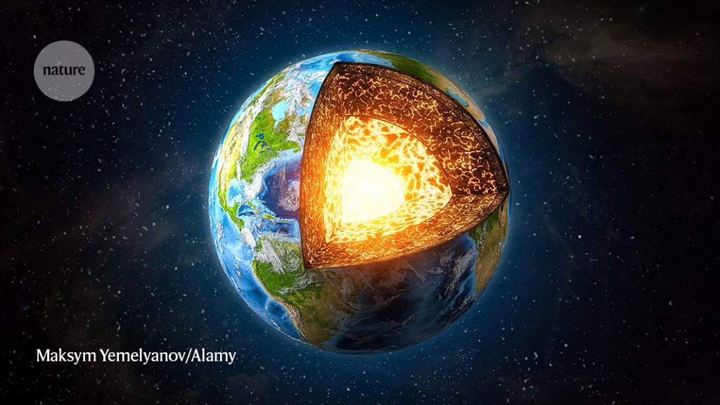 De grands tremblements de terre ont révélé les secrets du noyau interne de la Terre