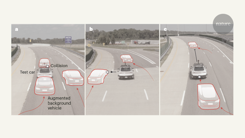 Hazards help autonomous cars to drive safely