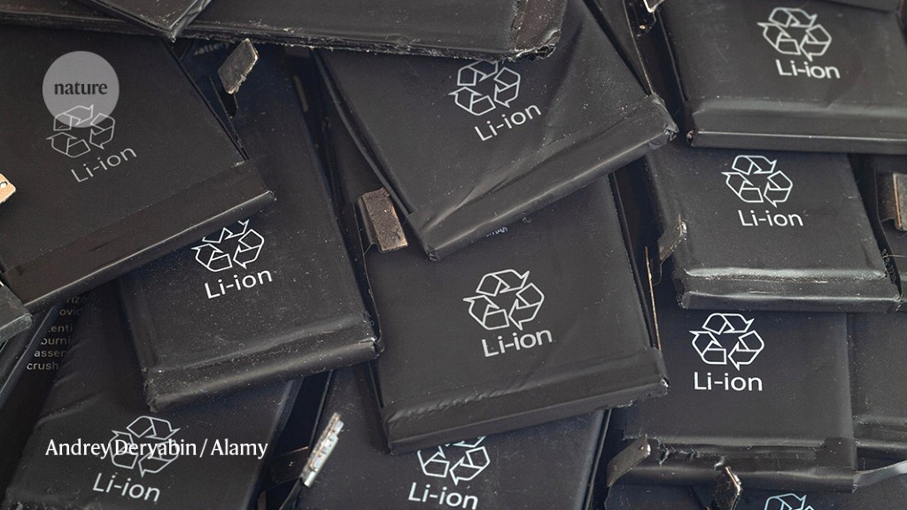 Could grinding up lithium batteries help to recycle them?