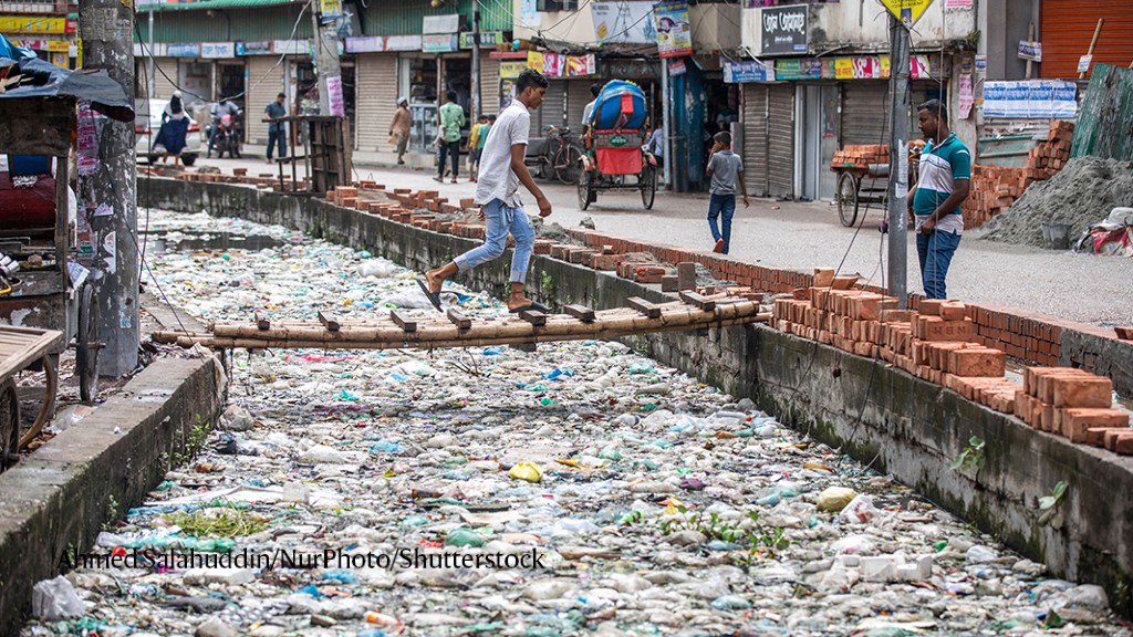 Three ways to solve the plastics pollution crisis