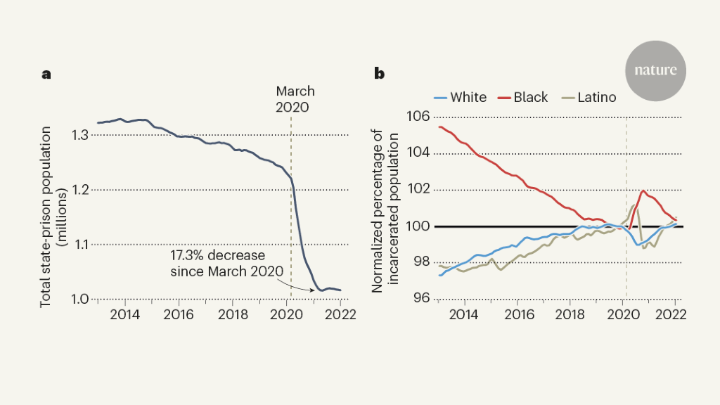 COVID pandemic increased racial disparities in US prison populations