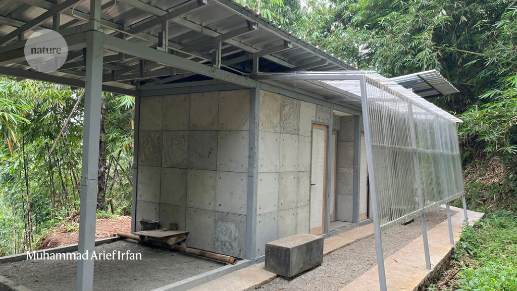 Researchers build world’s first house made with nappy-blended concrete