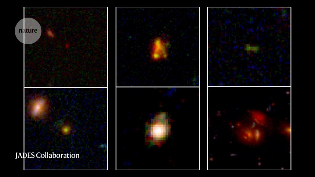 Ces six galaxies lointaines capturées par JWST étonnent les astronomes