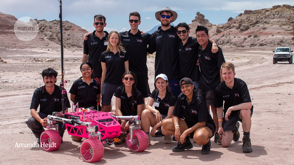 A pink rover tackles the red planet — and barriers for women in science