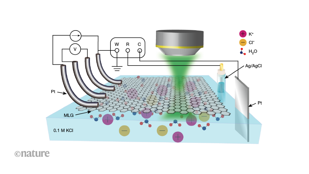 A platform for exploring microscopic processes at electrode–electrolyte interfaces