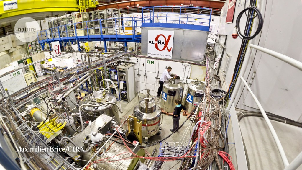 Antimatter falls down, not up: CERN experiment confirms theory