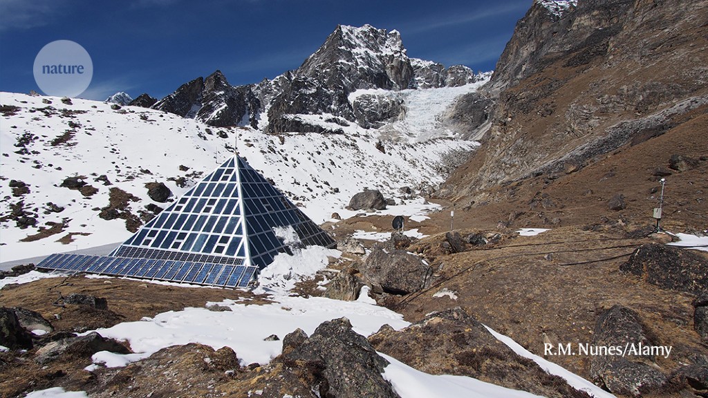 Weather Stations on Mount Everest