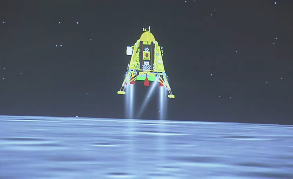 Chandrayaan-3 Lands On The Moon’s South Pole