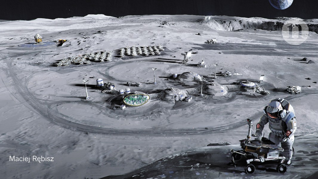 ancient base on the moon