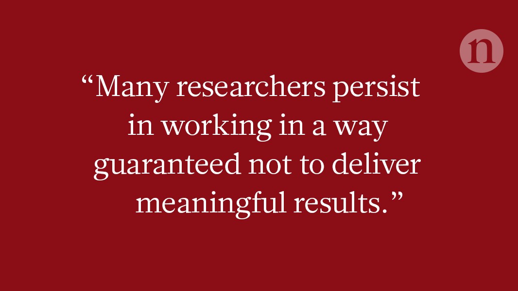 Rein in the four horsemen of irreproducibility