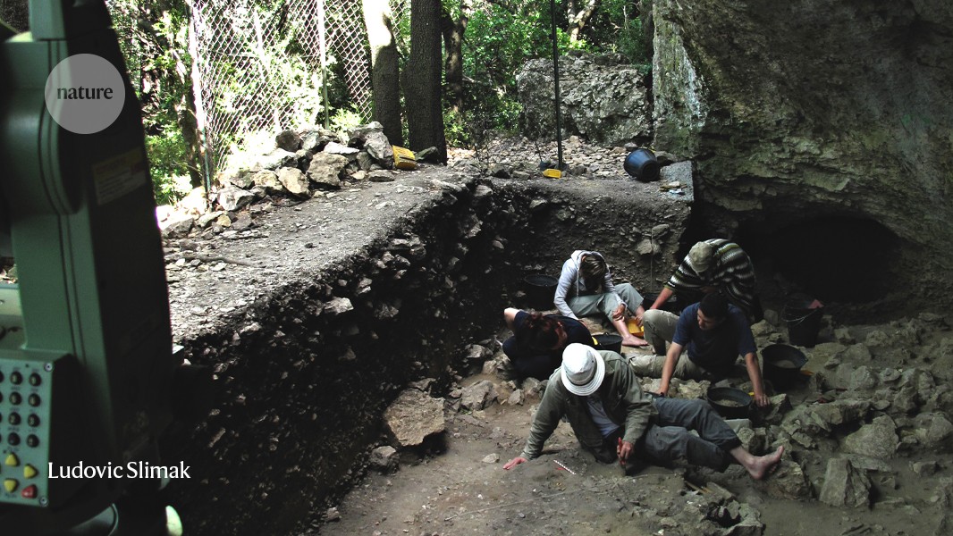 Evidence of Europe’s first Homo sapiens found in French cave | Nature