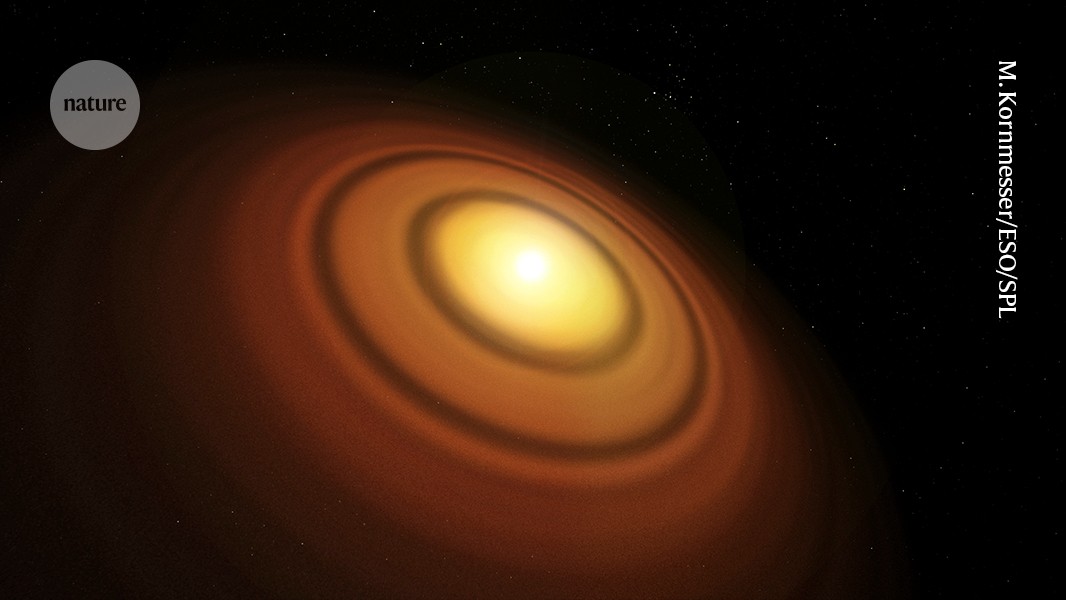 Is that a giant sandwich? No, it’s the biggest protoplanetary disk in the sky