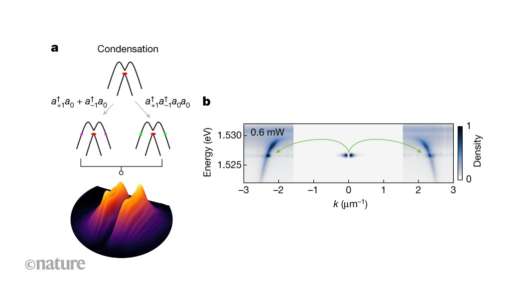 A supersolid made using photons