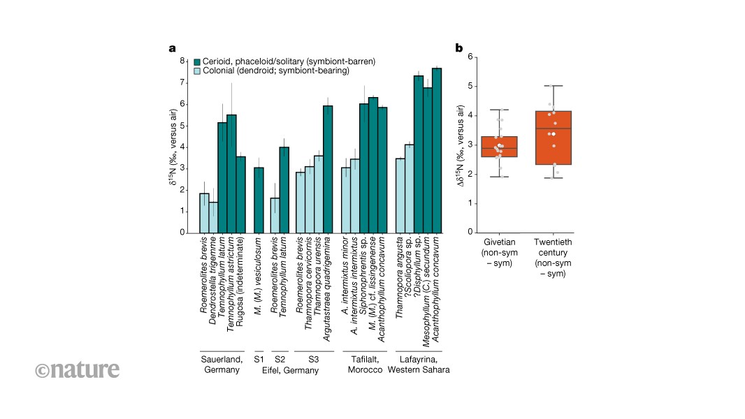 Ancient reef-building corals had a little help from microbial friends