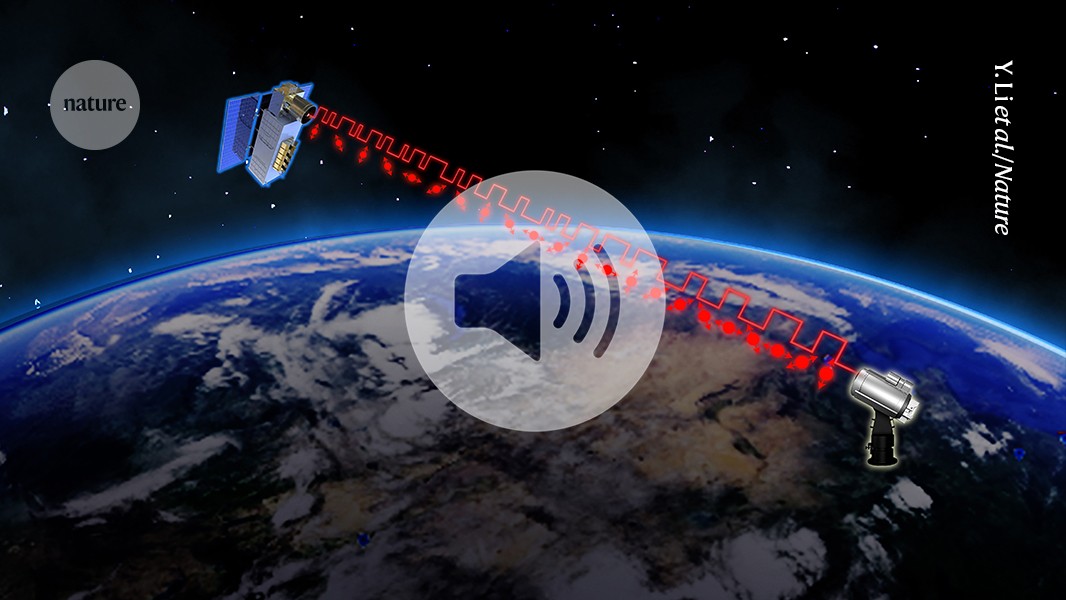 Tiny satellite sets new record for secure quantum communication