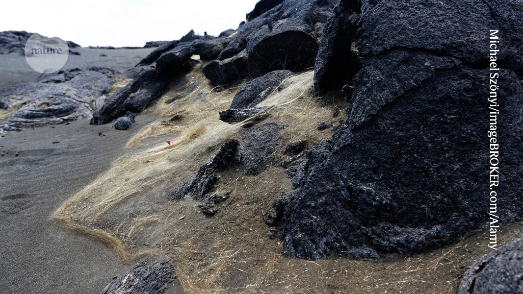 How Pele's hair' sprouts from erupting lava