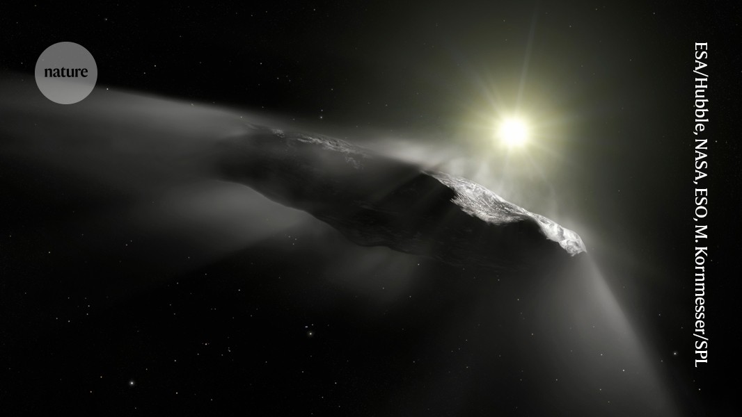 'Dark Comet' Unmasked by Its Mysterious Motion in Space