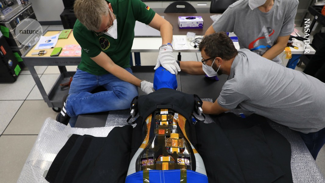 Astronaut vest cuts radiation exposure in half