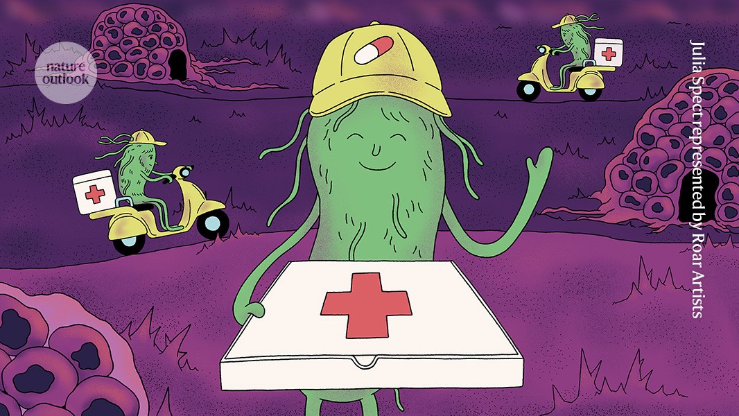 Special delivery: bacterial couriers are smuggling drugs into cancers