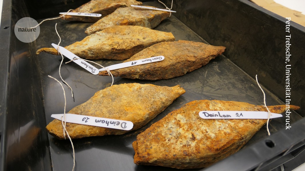 Huge hoard of metal bars hints at vast Iron Age trade
