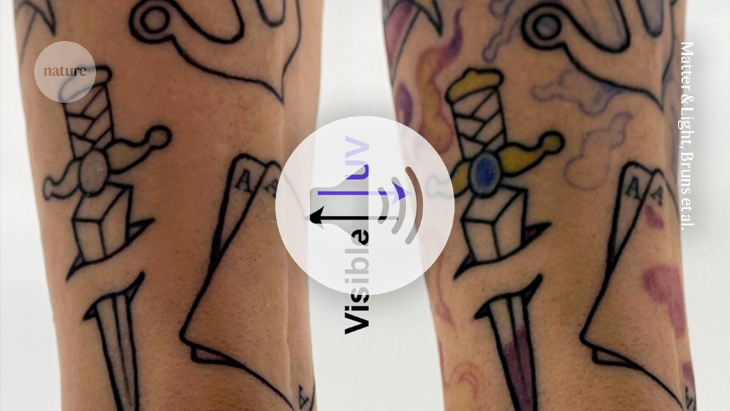Briefing Chat: An invisible tattoo that appears under UV light – and then disappears